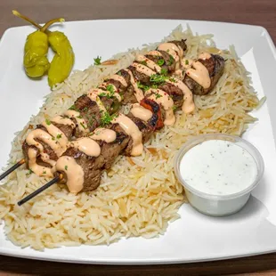 Lamb Kebab Plate