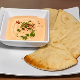 Garlic Aioli &amp; Pita