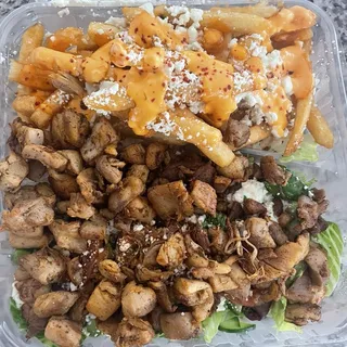 Diced Chicken Plate