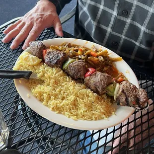 Lamb skewer