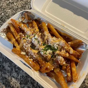 Garlic Feta Fries