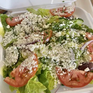 Greek Salad - refreshing!