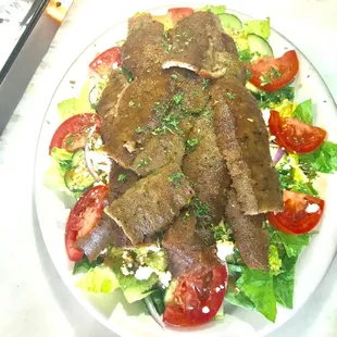 Traditional Gyro Salad