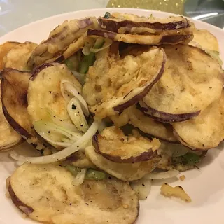 Salt and Pepper Eggplant