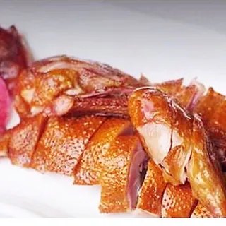 Tea smoked duck