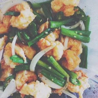 Salt and Pepper Prawns