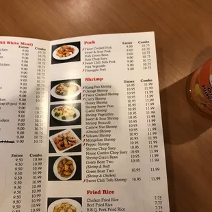 menu, sushi and sashimi