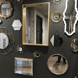 Two Walls of Mirrors to Reflect the World Back to You