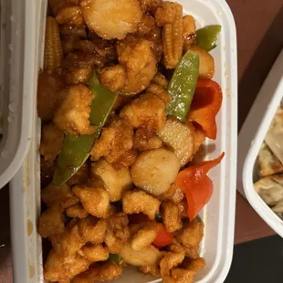 Mandarin Chicken Dinner