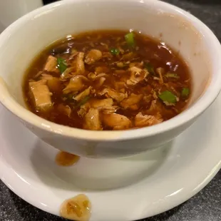 Hot and Sour Soup Lunch