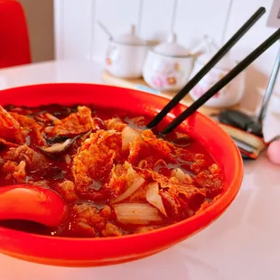 A4. Mushroom Pork Luosifen