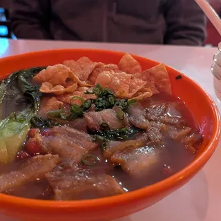 A12. Fried Pork Luosifen