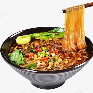 E4. Hot and Sour Potato Noodle