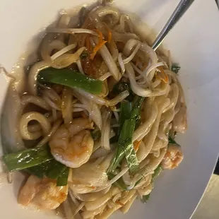 Yaki Udon - shrimp