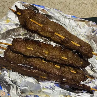 Beef Fuzi Skewered Beef