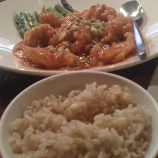 Deep-Fried Halibut with Tomato Sauce