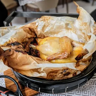 Traditional Chinese Salt-Baked Free-Range Chicken