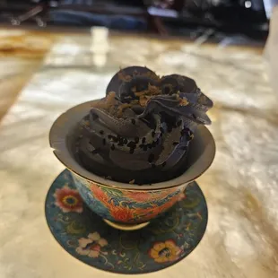 Sesame Seeds Soft Serve