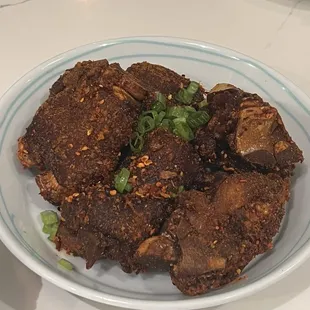 Spicy Golden Fried Crispy Pork hock