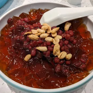 Red Bean Oolong Jelly