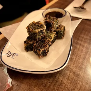 a plate of food on a table