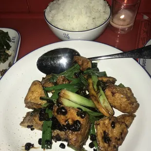 Black Bean Tofu