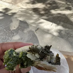 Vegetarian - spinach and goat cheese