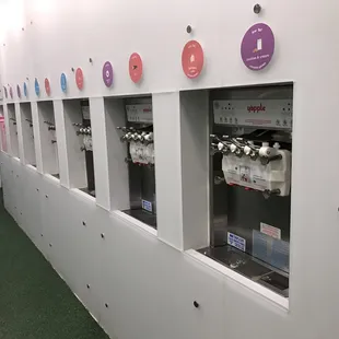 Self serve machines