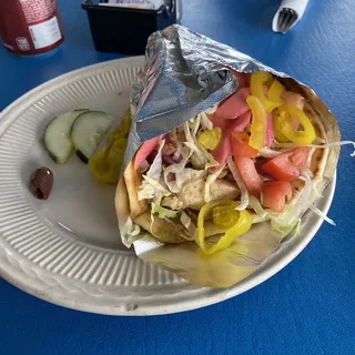 Chicken Shawerma Pita