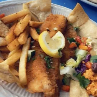 Greek Fish and Chips