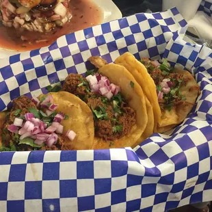 Birria tacos
