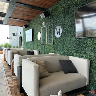 Seating outside
