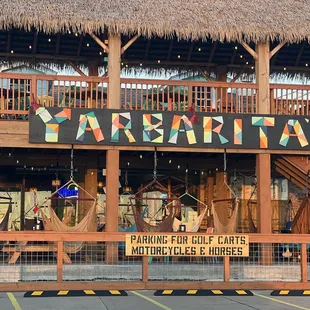 the front of the restaurant
