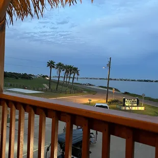 View from our table