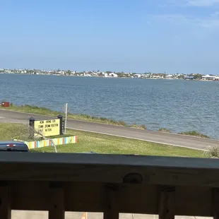 outside
