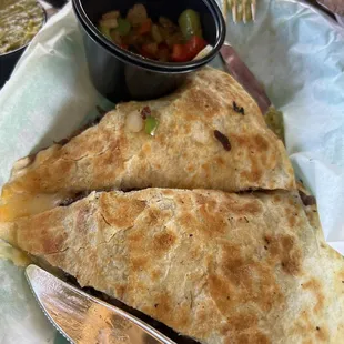Pot Roast Quesadillas
