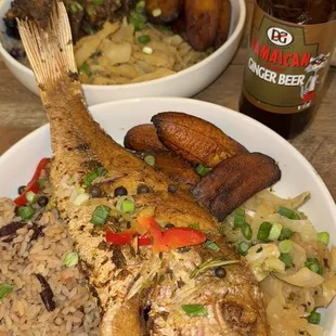 Escovitch Fish &amp; Bigga Oxtail Meal