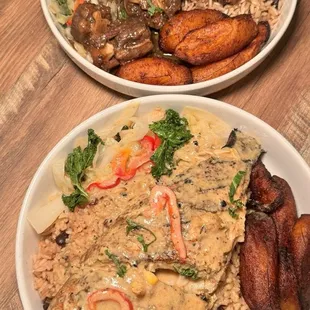 Run Down Red Snapper and Bigga Oxtail Meal