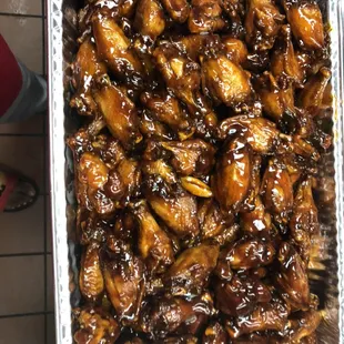 Bourbon Wings