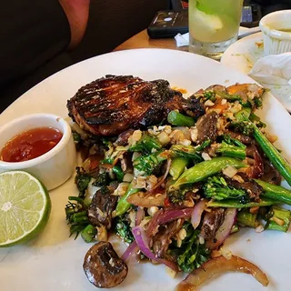 Thai Grilled Pork Chop