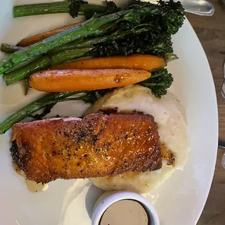 Whiskey Glazed Salmon