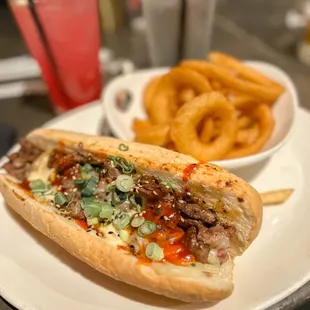 korean bbq cheesesteak