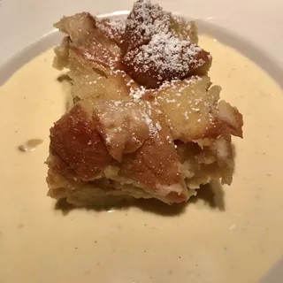 Bread Pudding with Creme Anglaise