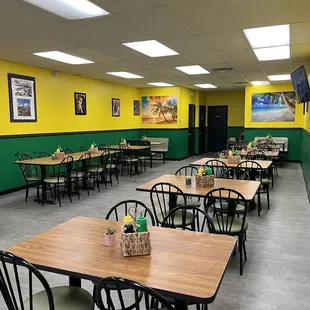 Dine in area