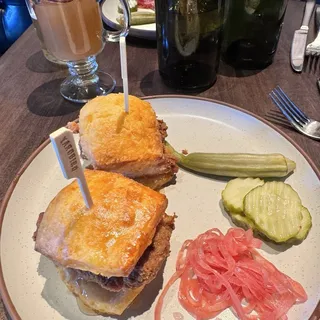 Crispy Chicken Biscuits