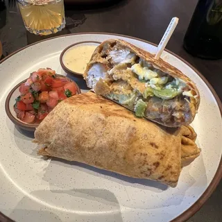 Fried Chicken Frito Burrito