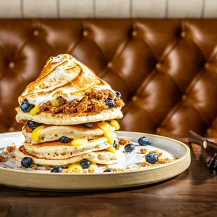 Lemon Meringue Pie Pancakes