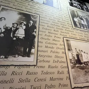 Interior view of the restaurant. Classic!