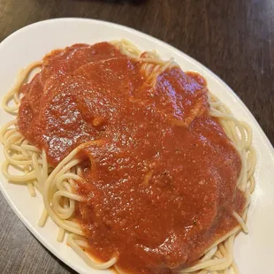 #5. Spaghetti and Salad Lunch Special