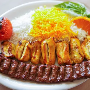 27. Yas Special (Chicken and Koobideh)